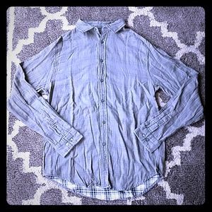 Men's long sleeve button up shirt NWOT